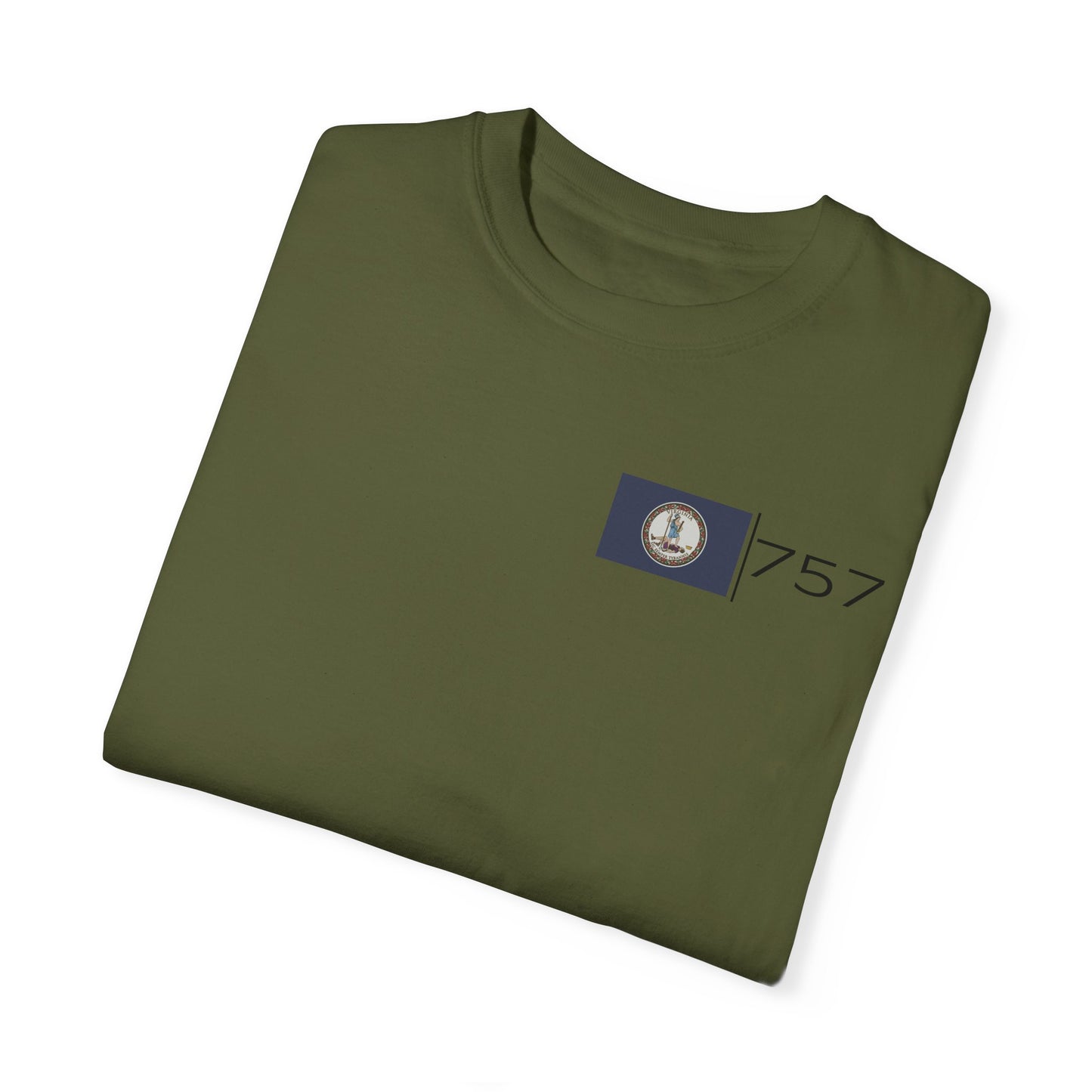 PPA PENINSULA PROUD-VIRGINIA PROUD 757 AREA CODE SHIRT